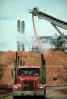 Pulp Mill, sawdust, Conveyer Belt, Kenworth Truck, IWLV01P13_15.2172