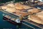 Conveyer Belt, Sawdust, Chips, Pulp, Coos Bay, Dock, Harbor, IWLV02P01_18.2543