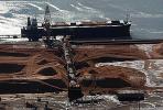 Sawdust, Crane, dock, harbor, port, conveyer belts, Coos Bay, IWLV02P03_05B.2543