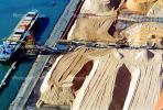Sawdust, Crane, dock, harbor, port, conveyer belts, Coos Bay, IWLV02P03_07