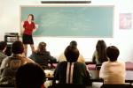 classroom, chalkboard, teaching, students, teacher, KECV02P09_06