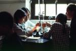 Women, lab, light bulb, females, laboratory, 1950s, KECV03P03_18