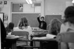 physics class, WJ Layton Teacher, Pacific Palisades High School, Pali Hi, 1970s, KEDPCD2609_092