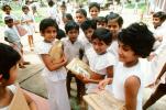 Schoolgirls, Schoolboys, boys, girls, Moratuwa, Sri Lanka, 1984, 1980s, KEDV01P02_19