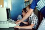 Boys at Computer, June 1984, KEDV02P07_08
