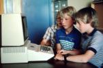 Boys at Computer, June 1984, KEDV02P07_13