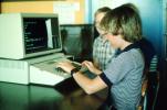 Boys at Computer, June 1984, KEDV02P07_19