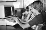 Boys at Computer, June 1984, KEDV02P08_03BW
