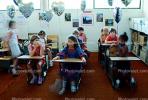 Students in a classroom, desks, class, KEDV02P12_05