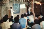 Teacher Teaching the ABC's on Chalkboard, classroom, Student, Coriolei