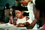 Girl learning to read, Reading, Teacher, classroom, Student, Madzongwe, KEDV03P02_05