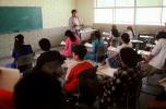 Students, Classroom, desk, elementary school, Colonia Flores Magon, KEDV03P05_17