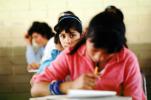 Students, Classroom, desk, elementary school, Colonia Flores Magon, KEDV03P07_07