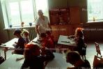 Classroom, Schoolroom, Saint Petersburg, Russia, 1974, 1970s