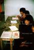 Classroom, Schoolroom, Desk, Afghanistan, 1974, 1970s, KEDV04P11_13