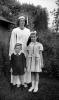 Girl in Uniform, Sister, Brother, Siblings, 1940s, KEDV04P14_19