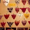 masks, faces, creatures, paper cutout, comical, funny, cartoon, mouse, KEDV05P08_07