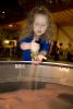 Girl playing with Sand, hands-on exhibit, touch, KEPD01_049