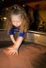 Girl playing with Sand, hands-on exhibit, touch, KEPD01_052