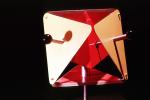Tetrahedron to Octohedron transformation, Display for Cooper Hewitt Museum Exhibit, Manhattan, Polyhedra, KSFV01P08_09