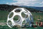 Fly's Eye Dome, Snowmass, Colorado, Windstar Event, July 1980, 1980s, KSFV02P01_10