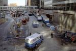 Police Van, Firetruck, Emergency Vehicles, 1993 World Trade Center bombing, February 26, 1993, MXNV01P05_09