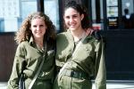 IDF, Israeli Defense Force, soldiers, Women, smiles, Rosh Ha'Nikra, MYAV02P02_14