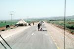 Highway-90 along the Israel Jordan border in the West Bank, Checkpoint, IDF, Israeli Defense Force, MYAV02P03_05