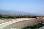 Highway-90 along the Israel Jordan border in the West Bank, Perimeter Fence, IDF, Israeli Defense Force, MYAV02P03_13