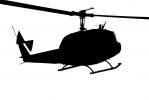Bell UH-1 silhouette