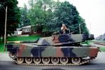 Abrams M1 Tank on Street Training Excercise , MYAV02P08_01