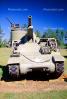 Tank, ww II, world war two, tracked vehicle, Camp Shelby, Mississippi, head-on, MYAV03P02_02