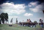 Soldiers, infantry, Color Guard, Statue, Civil War Monument, Gettysburg, MYAV03P06_05