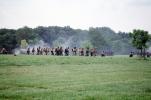 smoke, soldiers, Rifle, infantry, battle, Civil War, MYAV03P07_19