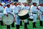 Argentine Military Band, drum corps, MYAV03P09_02