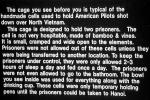 Prisoner Cage to Hold American Pilots shot down over North Vietnam, MYAV04P10_07
