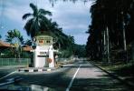 Fort Amador Headquarters, Entrance, Guard Station, hut, Panama