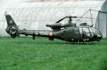 AFF, French Army, Aerospatiale Gazelle, Helicopter, Quonset Hut