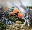 soldiers, artillery, infantry, rifles, battle, Sword, Civil War, MYAV06P02_05