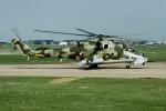 0717, Mi-24V Hind, Czech Air Force, inept Russian Attack Helicopter, MYAV07P04_13