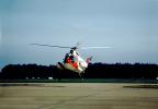 1374, USCG, SAR, HH-52A Seaguard, flying, flight, airborne, hover, hovering, USCG Helicopter