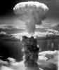 Atomic Bomb over Nagasaki, WW2, August 9, 1945, mushroom cloud, Fat Man (bomb), detonation, MYED01_031