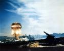 Atomic Cannon Test, Tactical Atom Bomb, Army, Nuclear Bomb Explosion, Detonation, Frenchman's Flat, Nevada, 23/05/1953, 1950s, MYED01_037