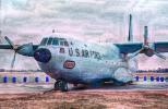 USAF Douglas C-133A Cargomaster , Paintography, Abstract, MYFD02_078