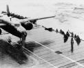 Doolittle Raiders, taking of on first flight to Tokyo, bombing mission, WWII, WW2, MYFD02_175