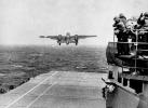 Doolittle Raiders, taking of on first flight to Tokyo, bombing mission, USS Hornet, WWII, WW2, MYFD02_176