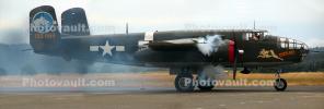 B-25 Engine Start-up Smoke, MYFD02_215