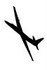 U-2S Dragonlady silhouette, mask, shape, logo, MYFD03_008M
