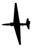 U-2S Dragonlady silhouette, mask, shape, logo, Planform, MYFD03_019M