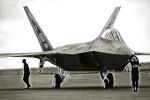 Lockheed F-22 Raptor Shutting Down, Abstract